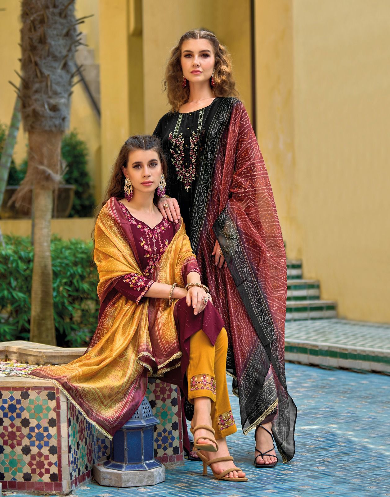 Bandhej Lily And Lali 10901-10906 Readymade Salwar Suits Catalog